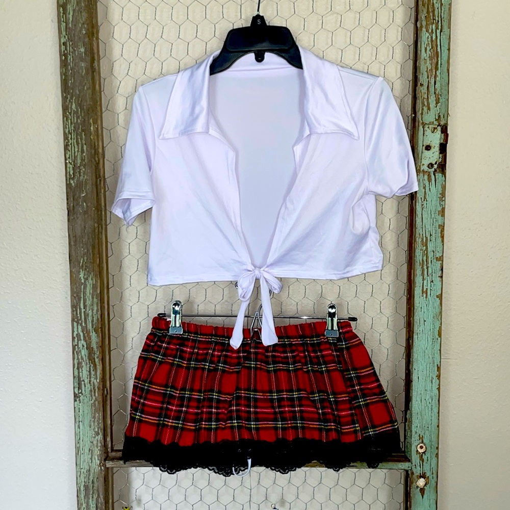 Oops…I did it again. Brittany Spears Schoolgirl Outfit.